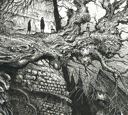 Ian Miller | The Gormenghast Tree